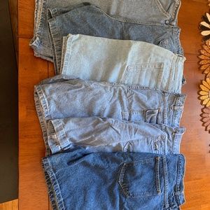 6 pairs Jean shorts